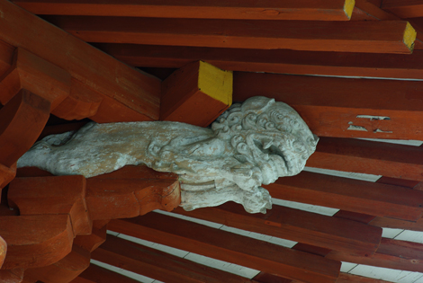 仁王門　阿獅子